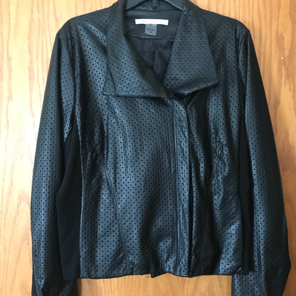 Faux leather jacket